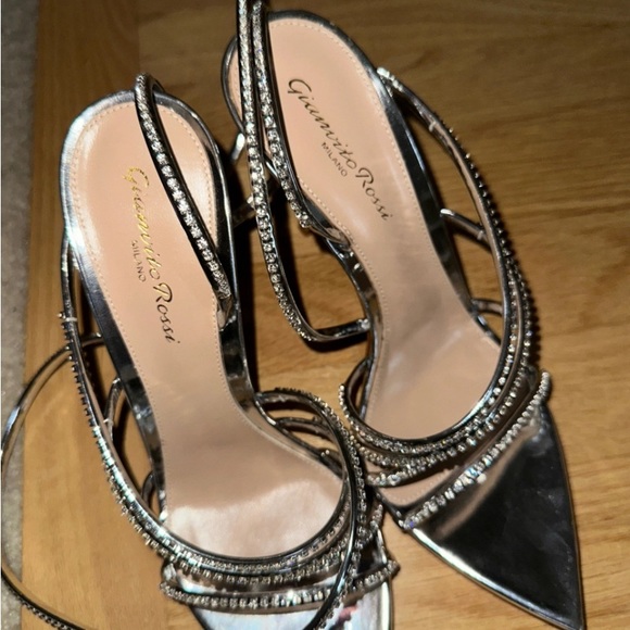 GIANVITO ROSSI LEATHER SANDAL - Picture 4 of 8